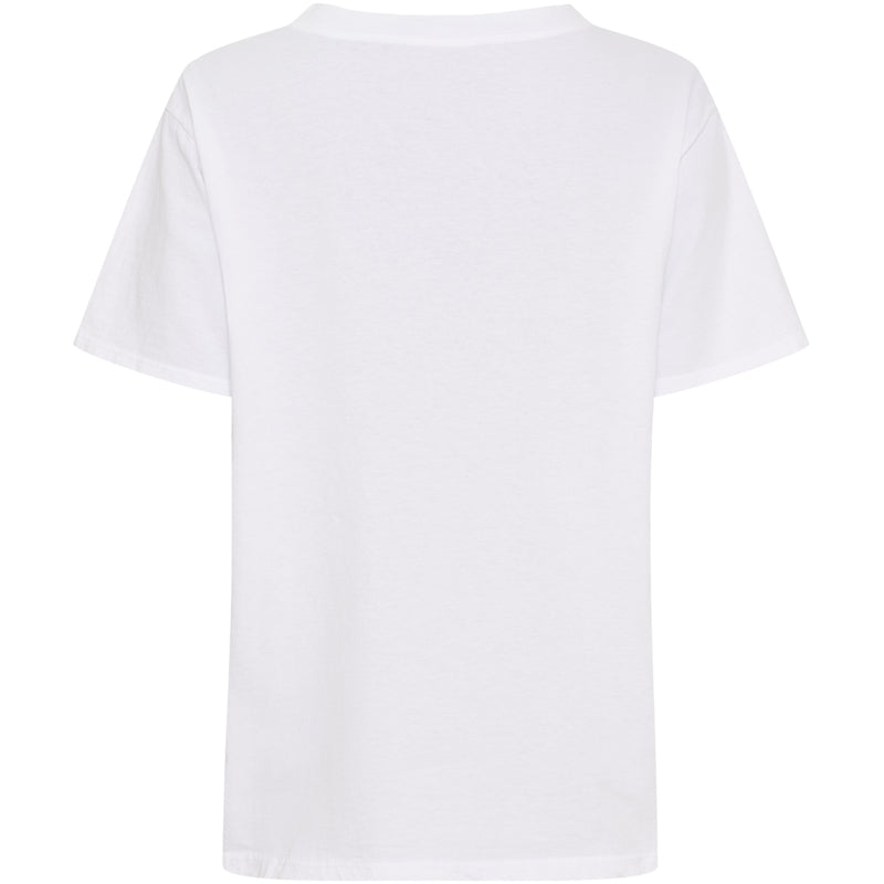 MARTA DU CHATEAU Marta du chateau dam T-shirt MdcInge -0532 T-shirt White Peach