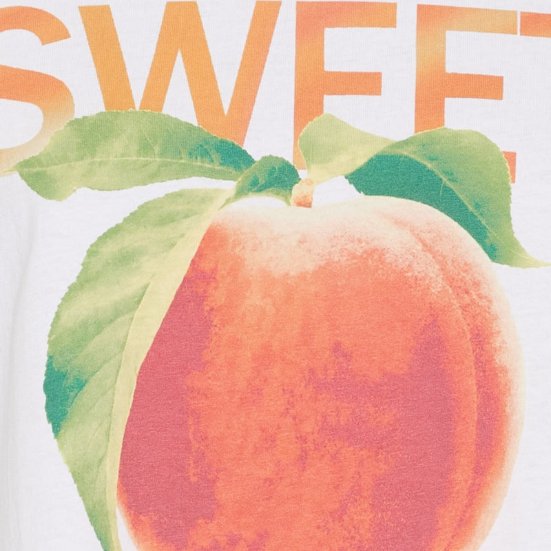 MARTA DU CHATEAU Marta du chateau dam T-shirt MdcInge -0532 T-shirt White Peach