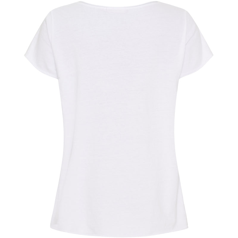 MARTA DU CHATEAU Marta du chateau dam T-shirt MdcMarie 1535 T-shirt White Bike