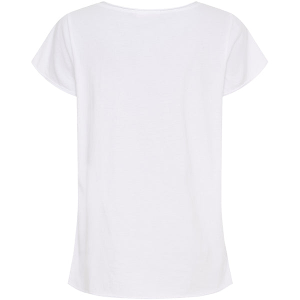MARTA DU CHATEAU Marta du chateau dam T-shirt MdcMarie 1535 T-shirt White Dragonfly