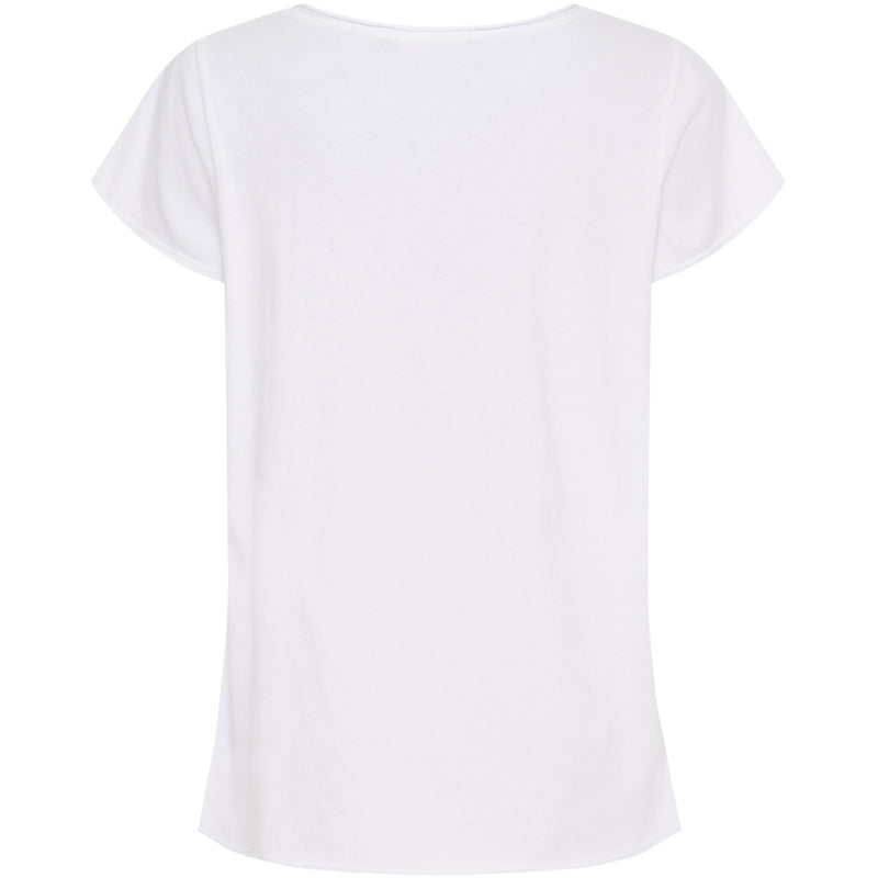 MARTA DU CHATEAU Marta du chateau dam T-shirt MdcMarie 1535 T-shirt White Dragonfly