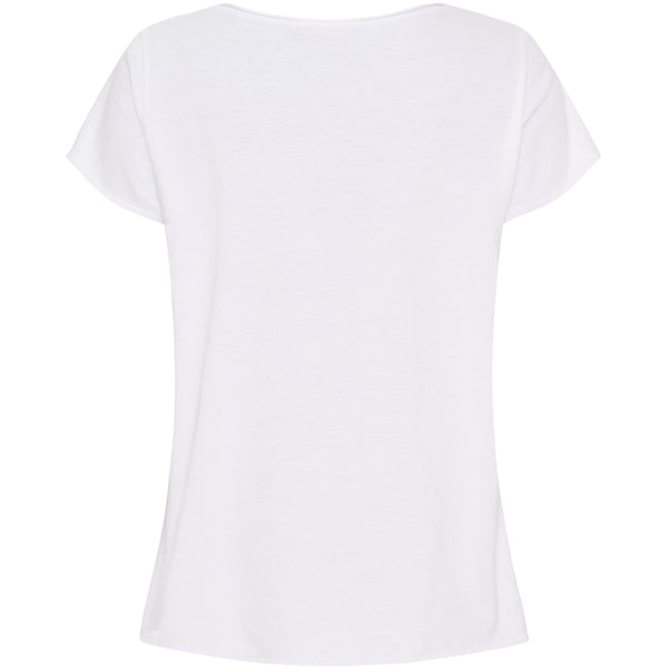 MARTA DU CHATEAU Marta du chateau dam T-shirt MdcMarie 1535 T-shirt White Love Elephant