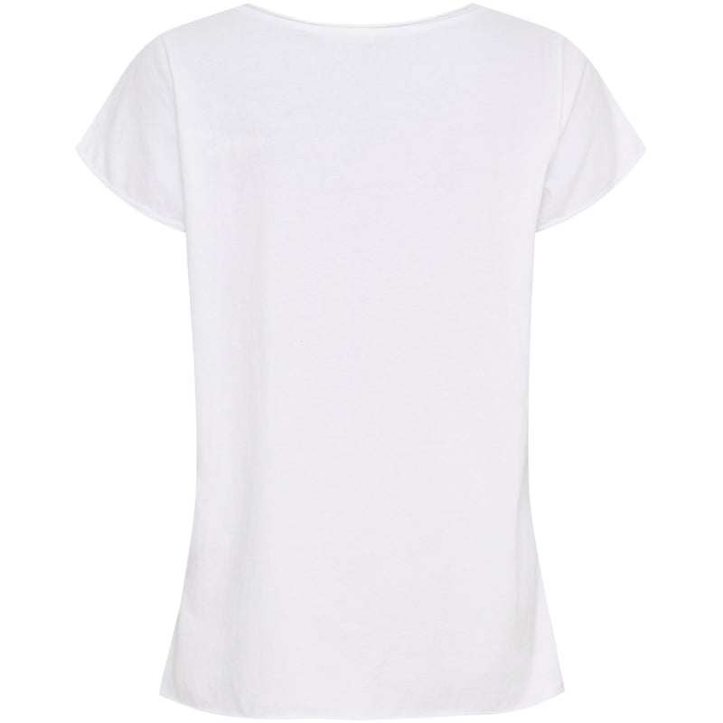 MARTA DU CHATEAU Marta du chateau dam T-shirt MdcMarie 1535 T-shirt White Tree