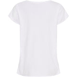 MARTA DU CHATEAU Marta du chateau dam T-shirt MdcMarie 1535 T-shirt White Tree/Butterflies