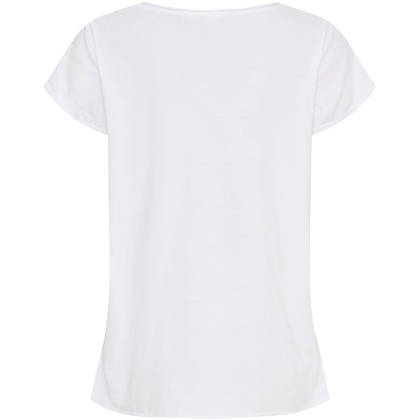 MARTA DU CHATEAU Marta du chateau dam T-shirt MdcMarie 1535 T-shirt White Tree/Butterflies