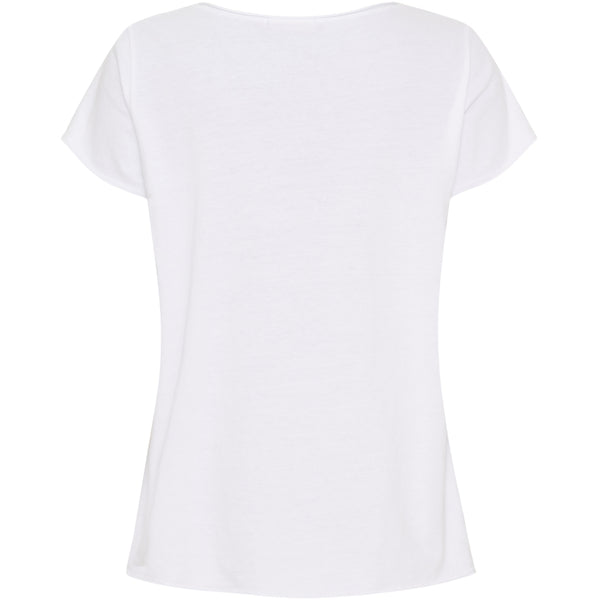 MARTA DU CHATEAU Marta du chateau dam T-shirt MdcMarie 1535 T-shirt White VW Celeste