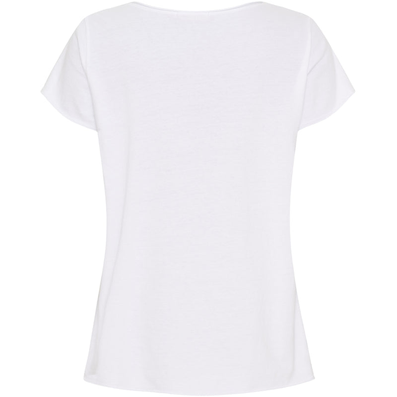 MARTA DU CHATEAU Marta du chateau dam T-shirt MdcMarie 1535 T-shirt White VW Celeste