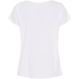MARTA DU CHATEAU Marta du chateau dam T-shirt MdcMarie 1535 T-shirt White VW Rosa Baby