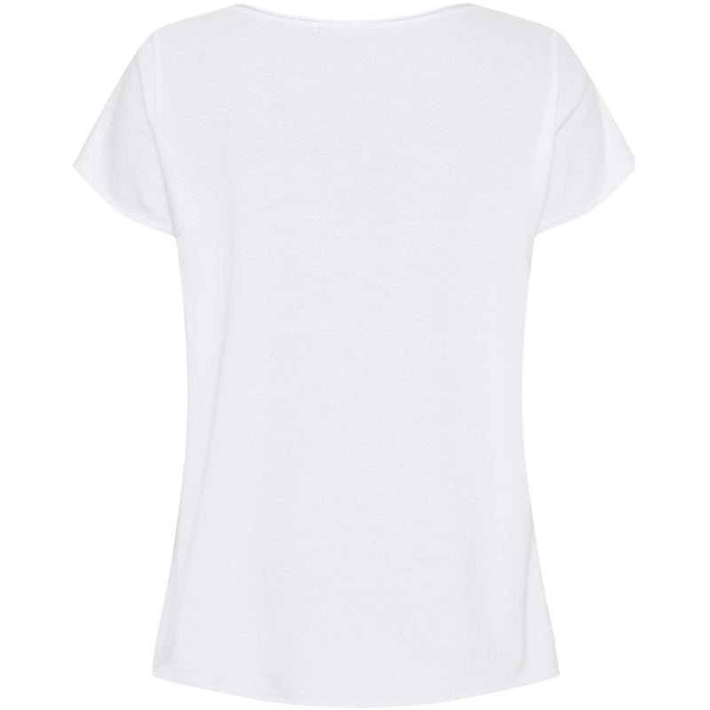 MARTA DU CHATEAU Marta du chateau dam T-shirt MdcMarie 1535 T-shirt White VW Rosa Baby