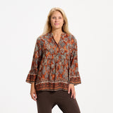 MARTA DU CHATEAU Marta du chateau dam blus 0132 Shirt Coccio