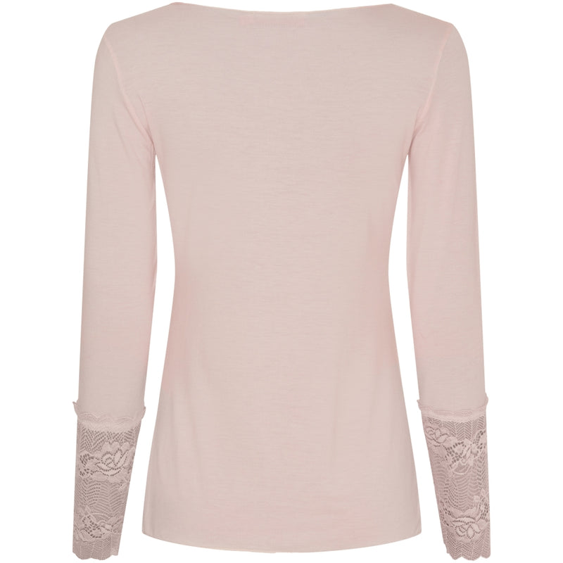 MARTA DU CHATEAU Marta du chateau dam blus 11297 T-shirt long sleeves Cipria