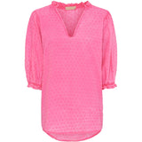 MARTA DU CHATEAU Marta du chateau dam blus 1471 Blouse Fuxia