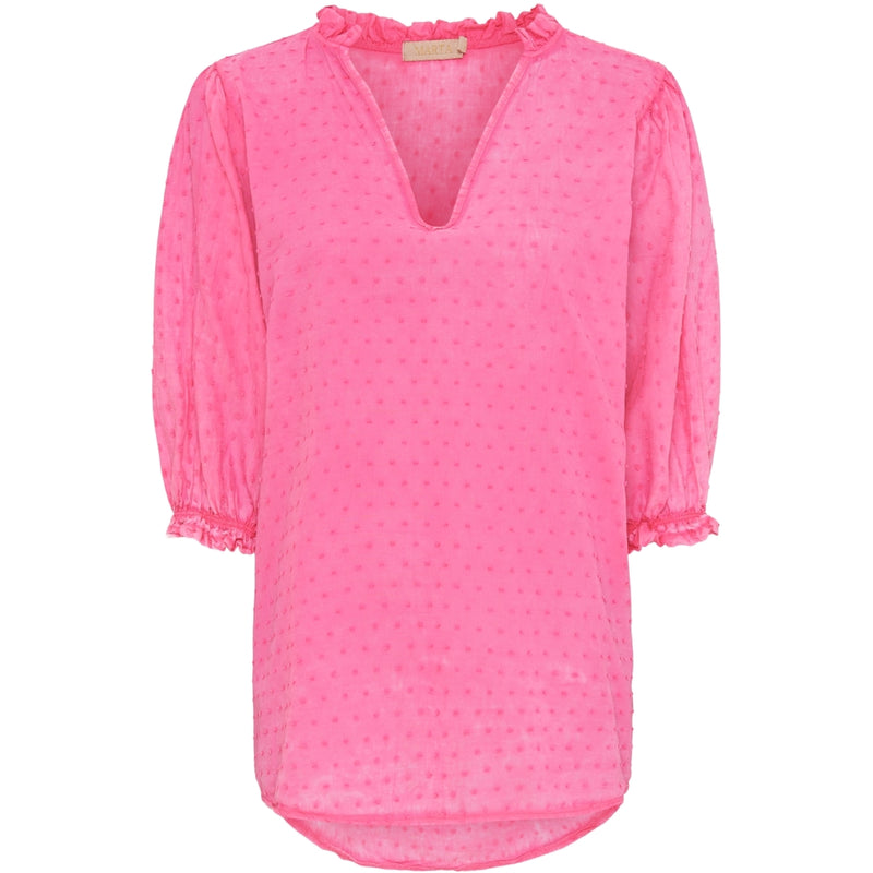 MARTA DU CHATEAU Marta du chateau dam blus 1471 Blouse Fuxia