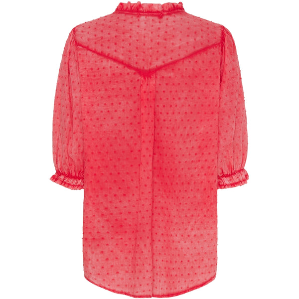 MARTA DU CHATEAU Marta du chateau dam blus 1471 Blouse Rosso4539