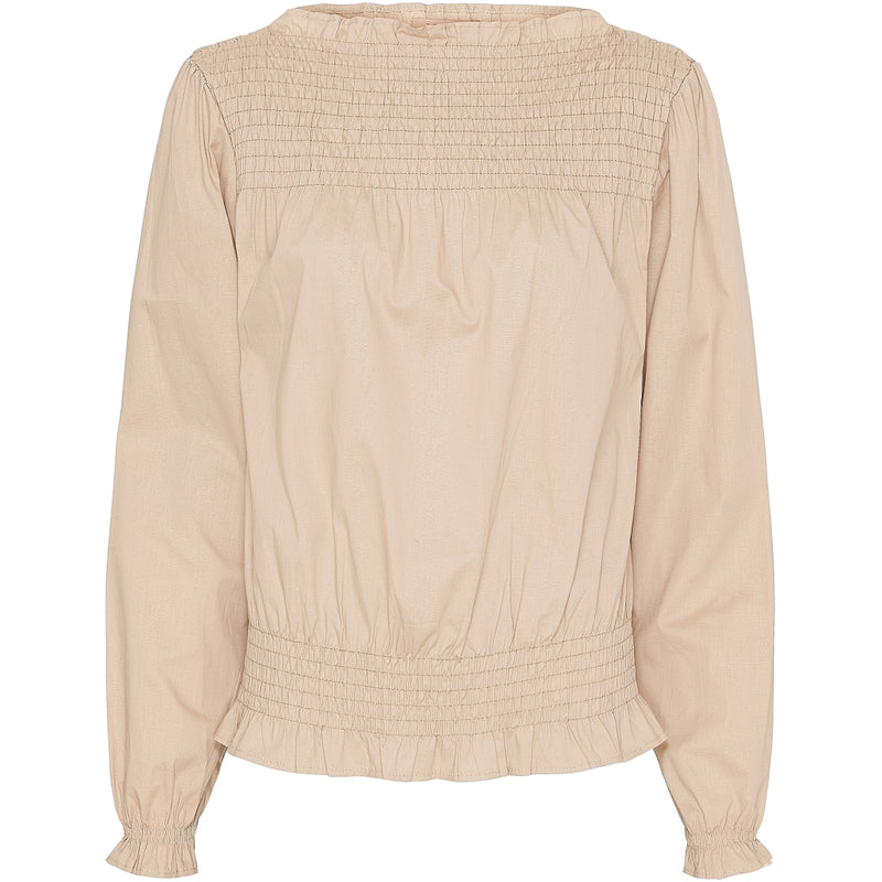 MARTA DU CHATEAU Marta du chateau dam blus 5523 Shirt Beige