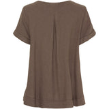 MARTA DU CHATEAU Marta du chateau dam blus 83893 Blouse Cold brown