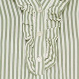 MARTA DU CHATEAU Marta du chateau dam blus MdcCharlie 6892 Shirt Kaki4837