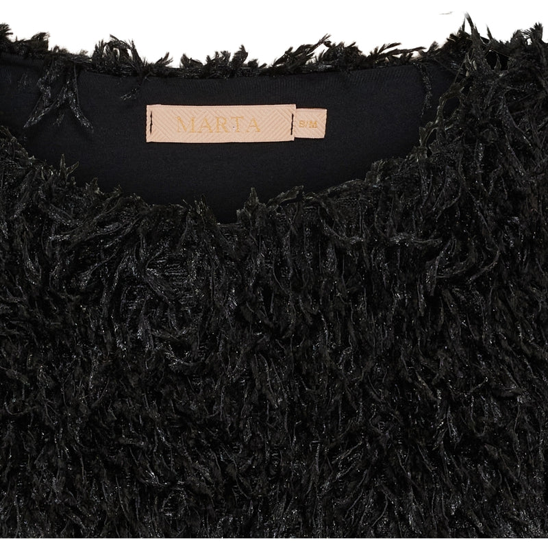 MARTA DU CHATEAU Marta du chateau dam blus MdcDesiree 258570 Blouse Black1000
