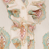 MARTA DU CHATEAU Marta du chateau dam blus MdcJoceline 5891 Shirt Agata4160tpi