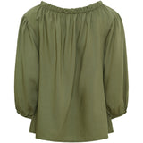 MARTA DU CHATEAU Marta du chateau dam blus MdcJuniper Blouse Military