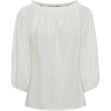 MARTA DU CHATEAU Marta du chateau dam blus MdcJuniper Blouse Offwhite