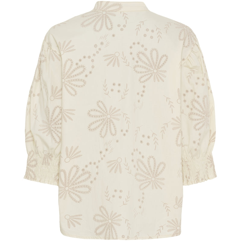 MARTA DU CHATEAU Marta du chateau dam blus MdcLinda 6317E Shirt Beige