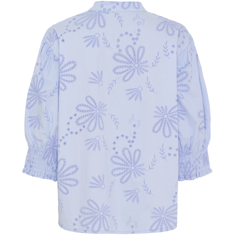 MARTA DU CHATEAU Marta du chateau dam blus MdcLinda 6317E Shirt Celeste