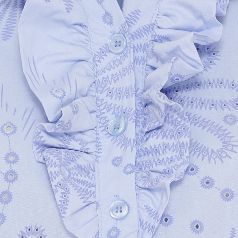MARTA DU CHATEAU Marta du chateau dam blus MdcLinda 6317E Shirt Celeste
