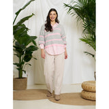 MARTA DU CHATEAU Marta du chateau dam byxor MdcVioleta 62543 Pant Beige1752