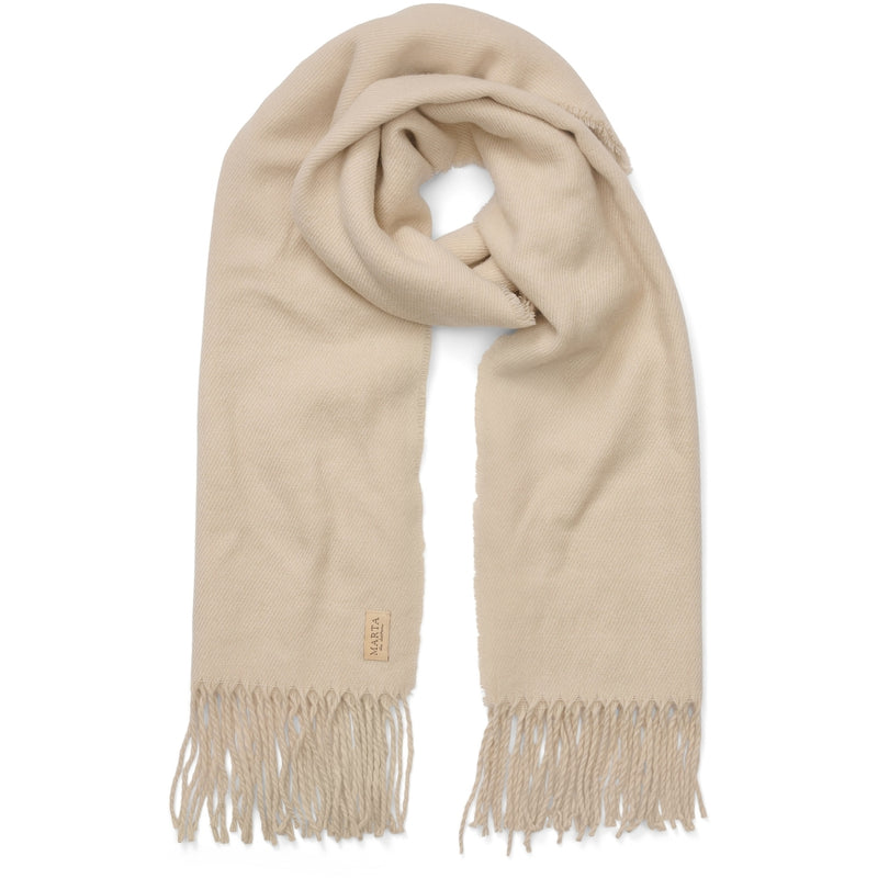 MARTA DU CHATEAU Marta du chateau dam halsduk 171419 Scarf Beige