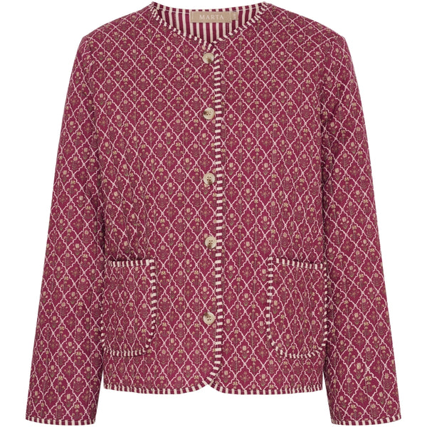 MARTA DU CHATEAU Marta du chateau dam jacka MdcAvril 86567 Jacket Bordeaux