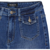 MARTA DU CHATEAU Marta du chateau dam jeans MdcIrene MDC199-8237 Jeans Blue Denim