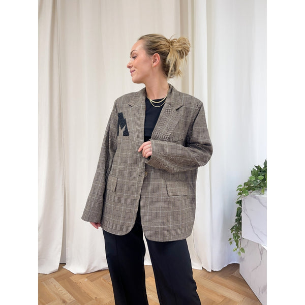 MARTA DU CHATEAU Marta du chateau dam kavaj 4971 Blazer Check