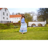 MARTA DU CHATEAU Marta du chateau dam kjol 5201 Skirt 361TpzPrintCeleste