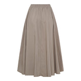 MARTA DU CHATEAU Marta du chateau dam kjol MDCPOMELINE 8784 Skirt Fango