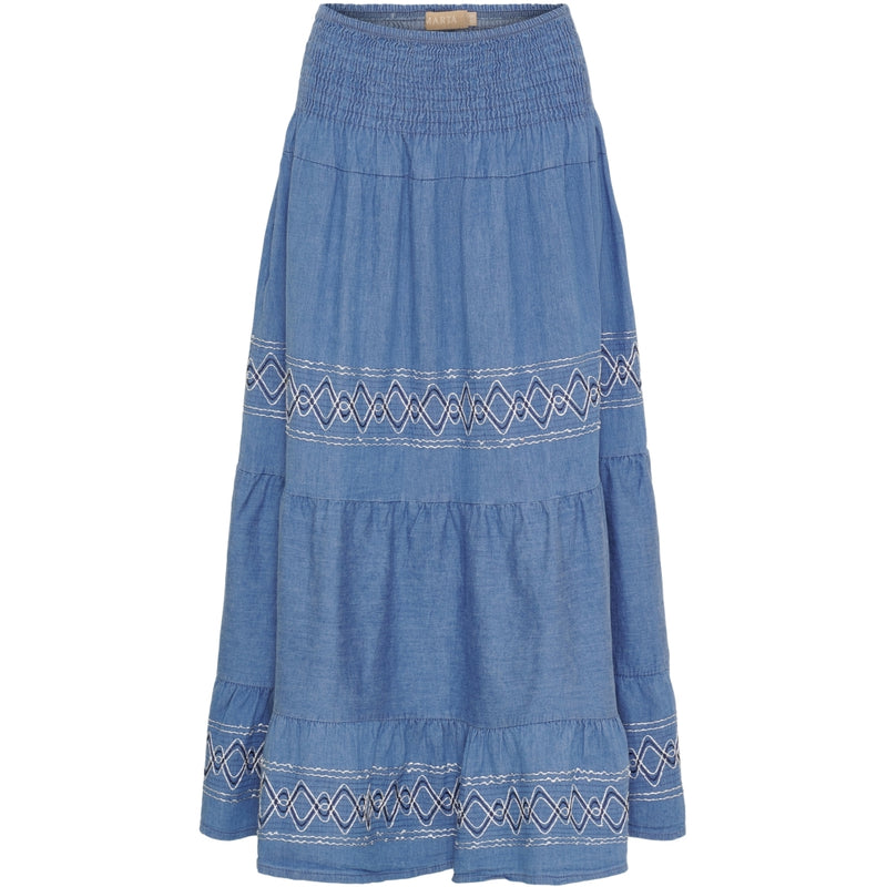 MARTA DU CHATEAU Marta du chateau dam kjol MdcHelvig 25304 Skirt Jeans