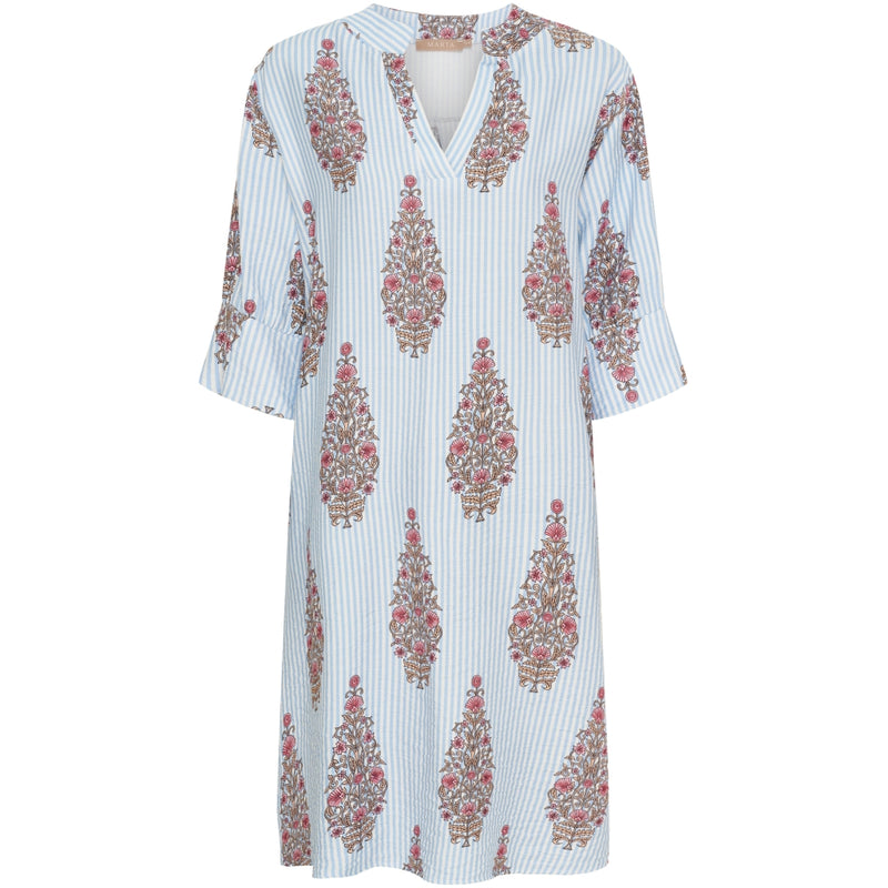MARTA DU CHATEAU Marta du chateau dam klänning MdcBenita 7113 Dress Celeste1586tpq