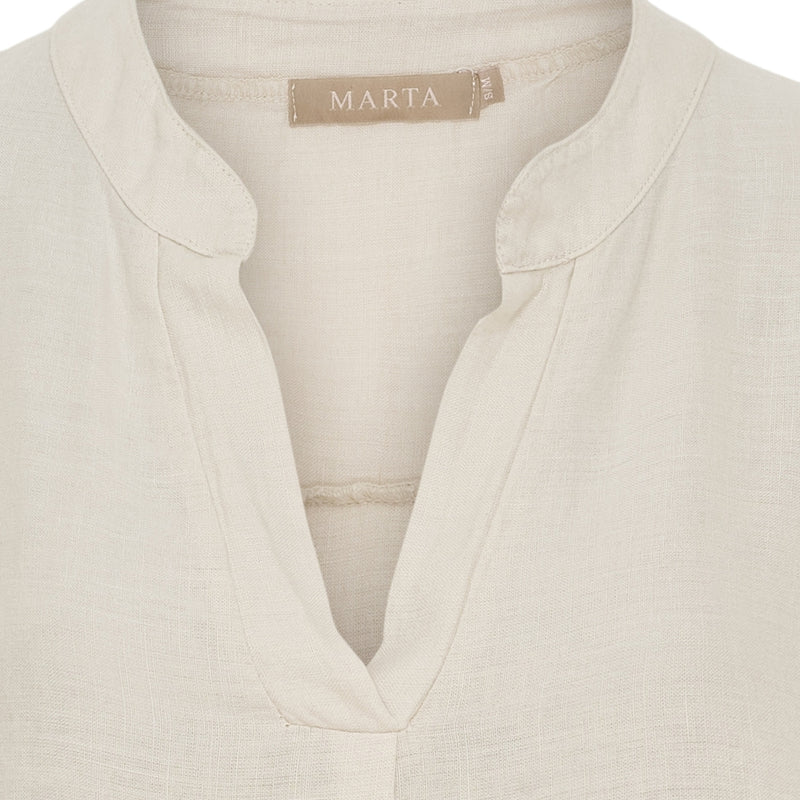 MARTA DU CHATEAU Marta du chateau dam klänning MdcBerta 25138 Dress SabbiaOriginale635
