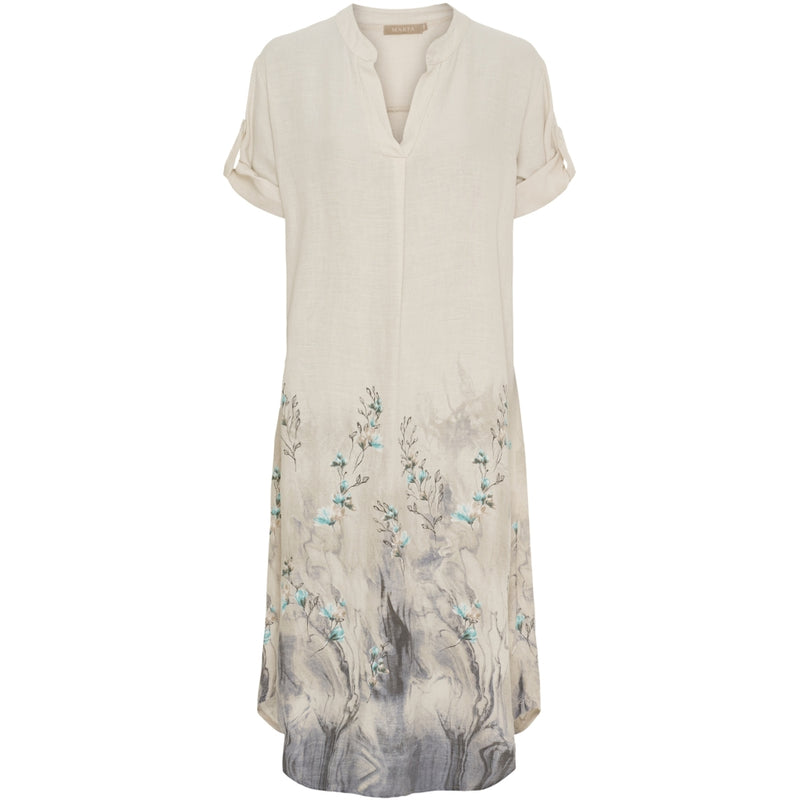 MARTA DU CHATEAU Marta du chateau dam klänning MdcBerta 25138 Dress SabbiaOriginale635