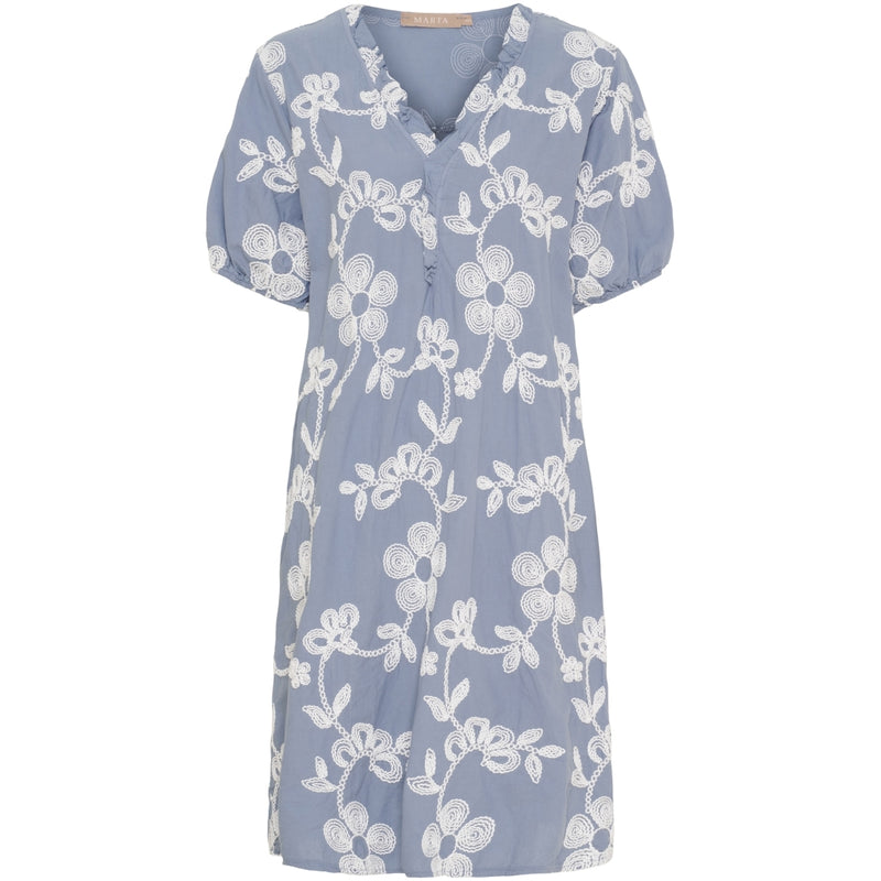 MARTA DU CHATEAU Marta du chateau dam klänning MdcDaniela 7069 Dress Jeans410