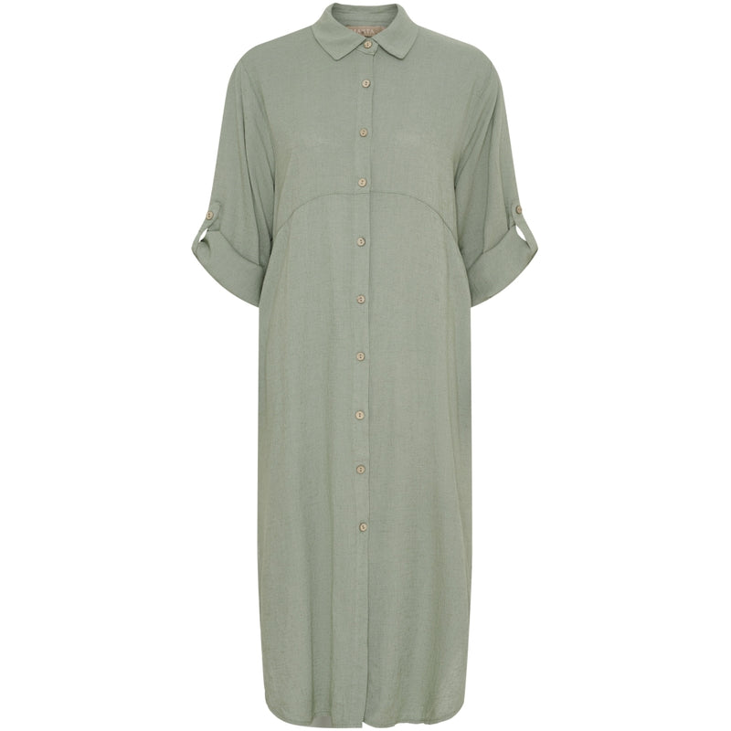 MARTA DU CHATEAU Marta du chateau dam klänning MdcVioletta 5149 Dress Military1011