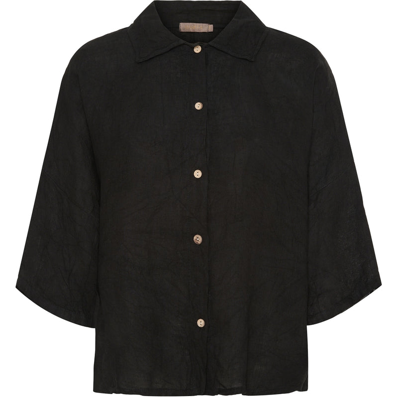 MARTA DU CHATEAU Marta du chateau dam skjorta 81295 Shirt Black SS