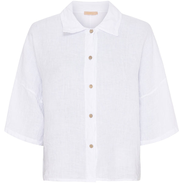 MARTA DU CHATEAU Marta du chateau dam skjorta 81295 Shirt White SS