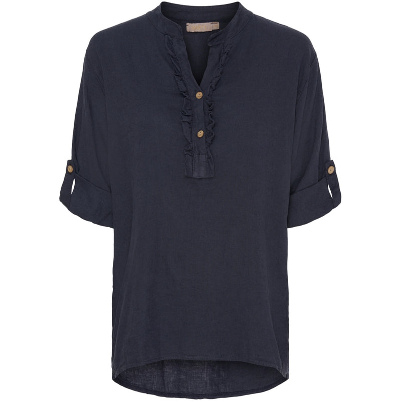 MARTA DU CHATEAU Marta du chateau dam skjorta 85731-1 Shirt Navy5512