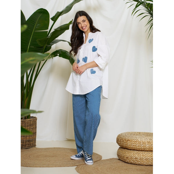 MARTA DU CHATEAU Marta du chateau dam skjorta MdcCecilia 259288 Shirt White