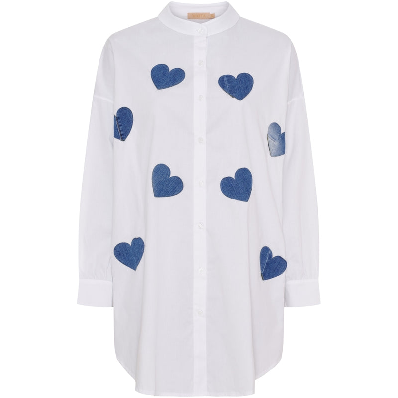MARTA DU CHATEAU Marta du chateau dam skjorta MdcCecilia 259288 Shirt White