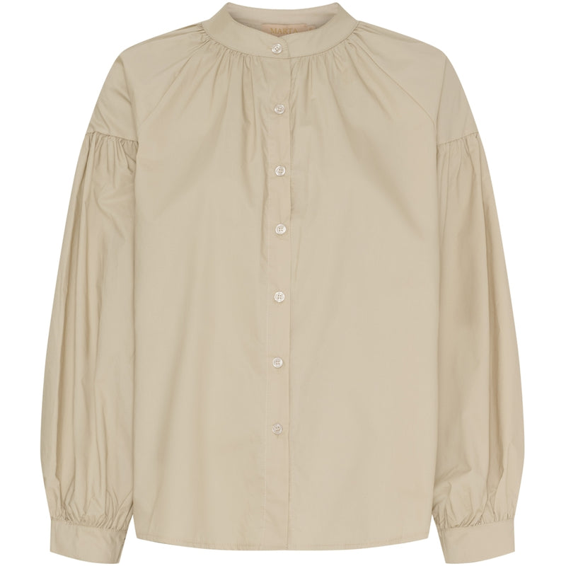 MARTA DU CHATEAU Marta du chateau dam skjorta MdcChristiana 248532 Shirt Beige31