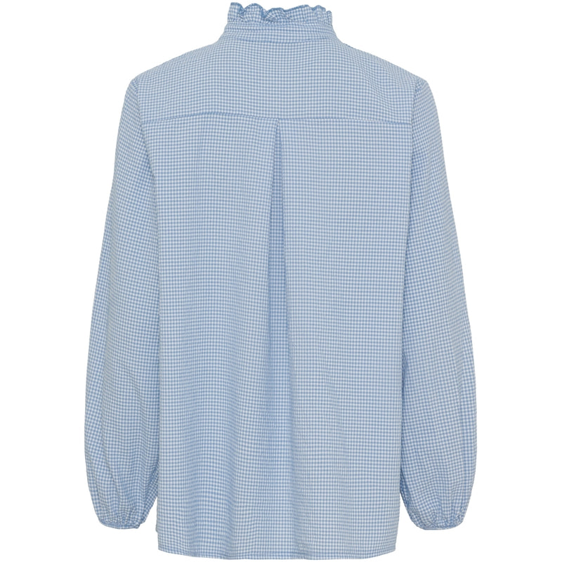 MARTA DU CHATEAU Marta du chateau dam skjorta MdcFleur 6879 Shirt Avio