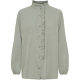 MARTA DU CHATEAU Marta du chateau dam skjorta MdcFleur 6879 Shirt Military