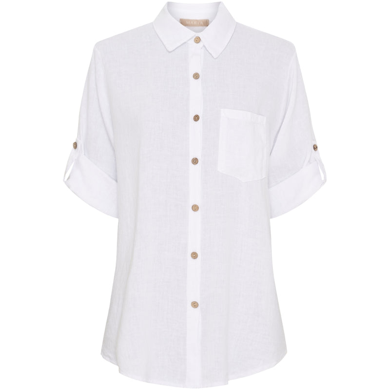 MARTA DU CHATEAU Marta du chateau dam skjorta MdcKiara 258354 Shirt Optical White